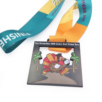 China All Running Medals 3D Medal High Quality Custom Sport Marathon Medals Competitons Metal Souvenir Race Medals for sale