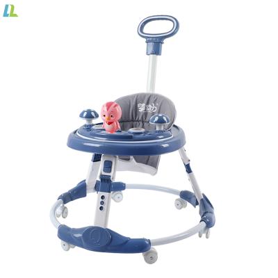 China Newly Hot Selling High Quality Custom Made Height Adjustment Multifunctional Anti-rollover Rollator Walker Baby Walker Speed ​​With Handle for sale