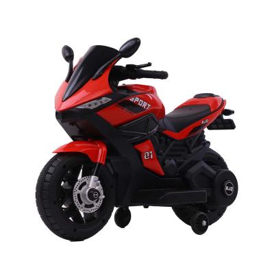 China Wholesale Good Quality Kids Electric Motorcycle Plastic Racing 3 Wheels Mini Cheap Rechargeable Battery Electric Kids Motorcycles for sale