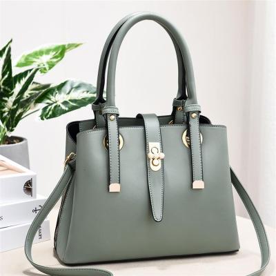 China Designer 2021 Fashion Newcomer New Fashion Custom Logo Pu Leather Large Capacity Tote Fashionable Handbags for sale