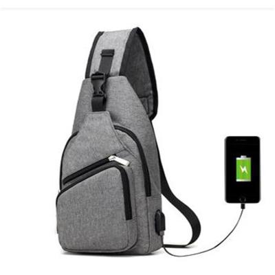 China Fasion Running Chest Pack Sling Bag Sports Trunk Bag For Men's Hiking Men's Mobile Phone Bag for sale