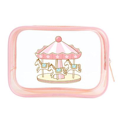 China Fashion PVC Bags Women Custom Clear Color Cosmetic Bags Waterproof Colorful Transparent Logo Multifunction Travel Toiletry Makeup Bag Candy for sale