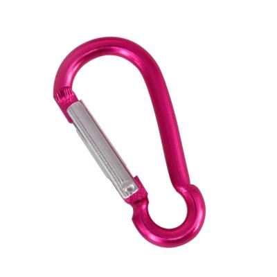 China Portable HXY 40*20*3.7MM Large In Stock Carabiner Sale Price Custom Bulk Gourd Shaped Carabiner Tiny Carabiner For Promotional Gifts for sale