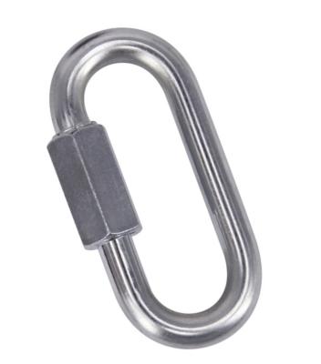 China Heavy Industry HXY M11 10*100 Outdoor Activities 10*100 Safety Oval 304 Buckle Carabiner Steel Survival Large 100*45*11MM Large For Climbing for sale