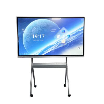 China 65 Inch Ir Interactive Lcd Touch Screen Monitor Display Smart Board With All In One Fosr Smart Classroom/school for sale