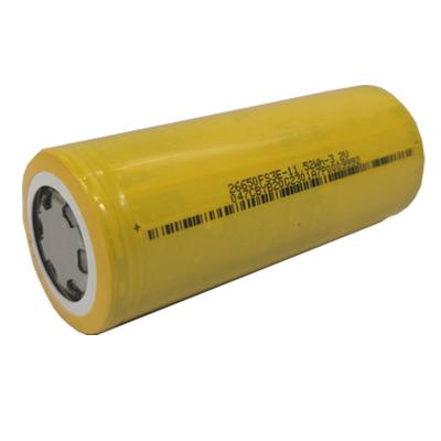 China 3600mAh 11.52Wh 3.2V Lithium Rechargeable Battery 26650 Lifep04 Cells for sale