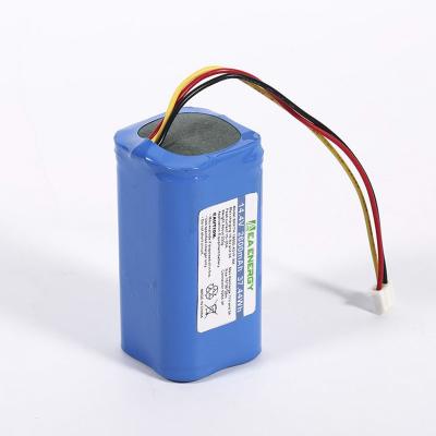 China 14.4V 2600mAh Li Ion 18650 Battery Pack For Vacuum Cleaner Robot for sale