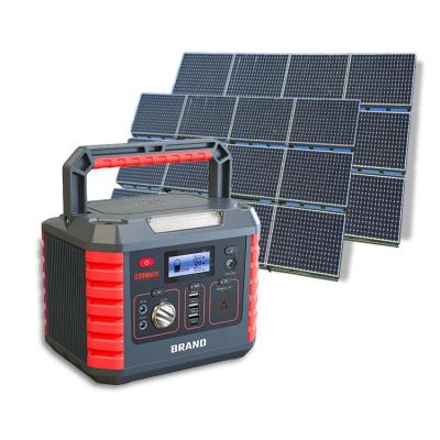 China 330Wh Portable Solar Panel 2000W Rechargeable Emergency Generator for sale