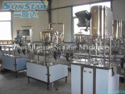 China 2000-4000bph small washing businss beverage filling capping online or bottle water filling machine for sale