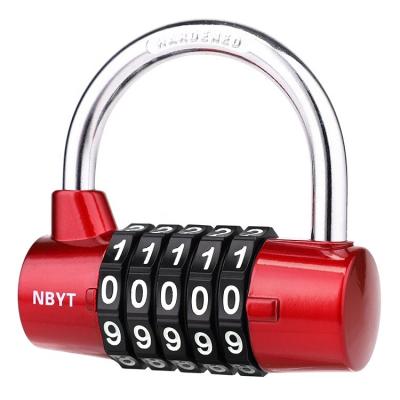 China The zinc alloy type combination lock, cabinet, door, tool box, combination door U padlock for sale