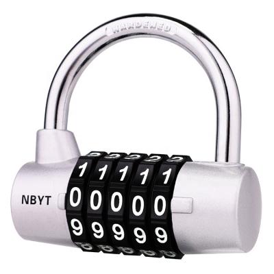 China The zinc alloy type combination lock, cabinet, door, tool box, combination door U padlock for sale