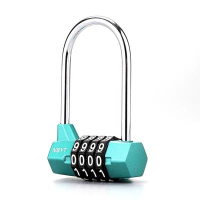 China Zinc Alloy Type Combination Lock, Cabinet, Door, Tool Box, Lengthened Combination Lockers U Padlock for sale