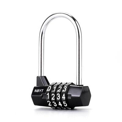 China Zinc Alloy Type Combination Lock, Cabinet, Door, Tool Box, Lengthened Combination Lockers U Padlock for sale