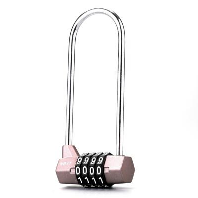 China Zinc Alloy Type Combination Lock, Cabinet, Door, Tool Box, Lengthened Combination Lockers U Padlock for sale