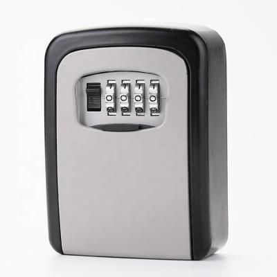 China For popular high quality boxNewest Wall Mounted Combination Security 4 Cards Password Bank Keybox Lock Box Key Storage Digital Key Holder for sale