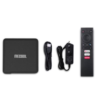 China Wholesale OEM/ODM MECOOL KM1 ATV Amlogic S905X3 Android 10 4GB 64GB AV1Android TV Box Collective Set Top Box for sale