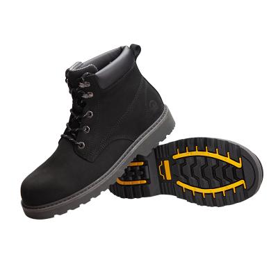 China High Quality Black Insulative USA Man Steel Toe Safety Shoes With Oxidation Potential Upper Function for sale