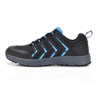 China Anti-Static Mental Free Sports Small Moq Logo Safety Shoes Composite Toe Custom Made With 200J for sale