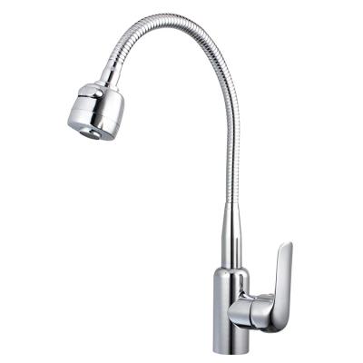 China Wholesale Sense Faucets Factory Mixer 304 Stainless Kitchen Taps Hot And Cold Kitchen Faucets for sale