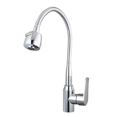 China High Quality Kitchen Faucet 304 Stainless Kitchen Mixer Taps Sense Hot and Cold Kitchen Faucets for sale