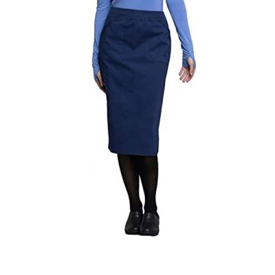 China RX cotton buinesness navy blue skirt women work skirts for women work wear bank solid slim uniforms for sale