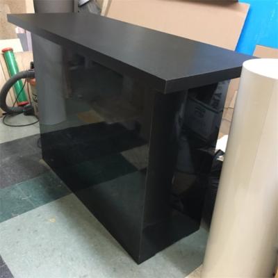 China Durable / Beautiful A&C Wholesale Clear Customize Size Square Ghost Table Acrylic Wedding Table for sale