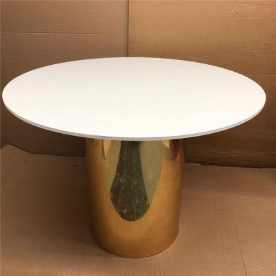 China Durable / Beautiful A&C Customize Acrylic Table Wedding Clear Round Lid and Acrylic Table Base for sale