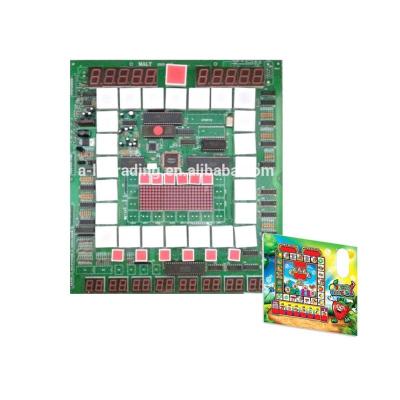 China New Design Hardware Copa de Oro Mario TRAGAMONEDA LED SLOT GAME BOARD for sale