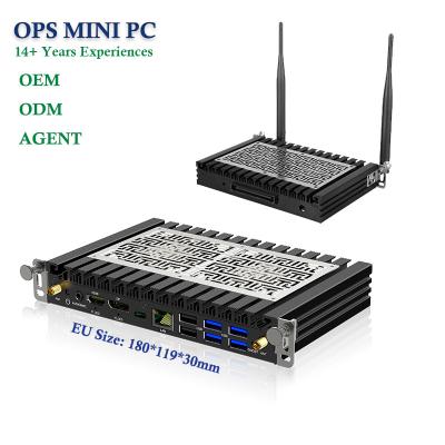 China For Business Desktop Mini Computer Intel OPS standard module 119*180*30mm OPS i3/i5/i7 CPU Interactive White Board Pluggable OPS PC for sale