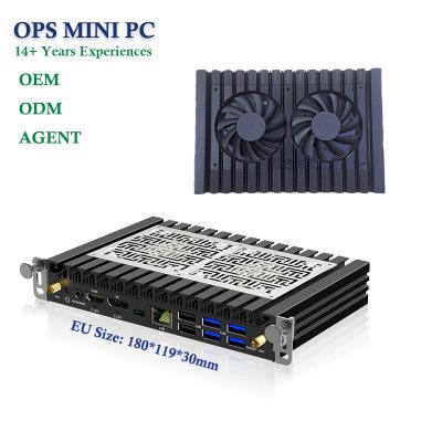 China For Business Portable Mini OPS Pc 11th 12th I3/I5/I7 Embedded Interactive Whiteboard Computer Industrial OPS Mini Computer HJS OPS Mini PC for sale