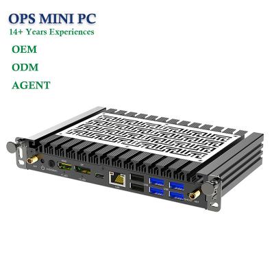 China For Business HJS I5 11th 12th Gen In-tel Core OPS Slot-in PC Module I3 I7 Wifi6 Ops Mini Pc Computer For Interactive Flat Panel OPS PC for sale