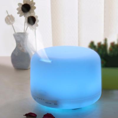 China 7 Color Changing LED Light Home Fragrance Diffuser Mini Portable Ultrasonic Aroma Diffuser White Essential Oil Diffusers Wholesale for sale