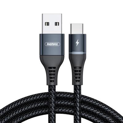 China 2020 mobile phone wholesales type original 1M REMAX RC-152 micro usb 2.4A c cable android charging cables fast charging data c colorful for sale