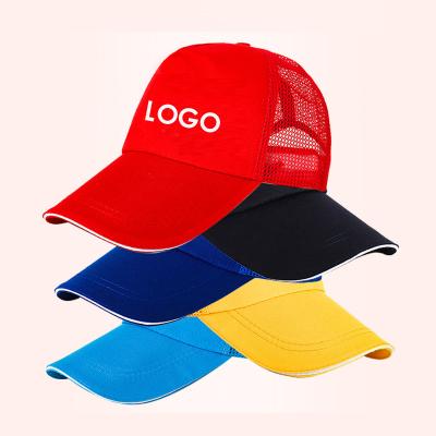 China 5-Panel Breathable Hat Running Hats Sunshade Baseball Hats Customized Male Volunteer Advertising Hats for sale