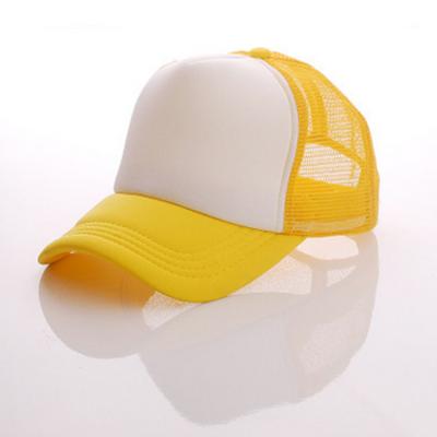 China JOINT Wholesale Custom Logo 5 Panel Foam Mesh Golf Running Sport Baseball Trucker Hat for sale