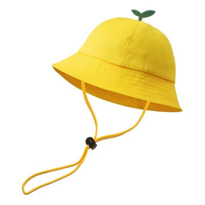 China Character Kindergarten Customized Hat Little Yellow Parent-child Outdoor Bucket Hat for sale