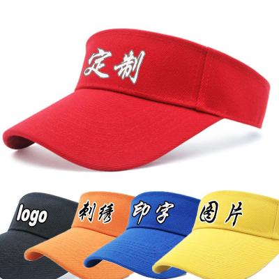 China Quality Checked Empty Visor Sun Outdoor Sports Hat Tennis Top Hat for sale