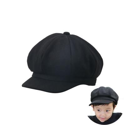 China Casual Knit Baby Boy Girls Barrettes Beret Hats Kids Berets for sale