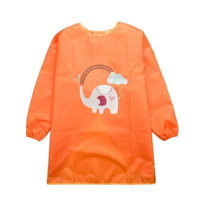 China Art Children Painting Kids Smock Waterproof Long Sleeve Cleaning Apron for sale