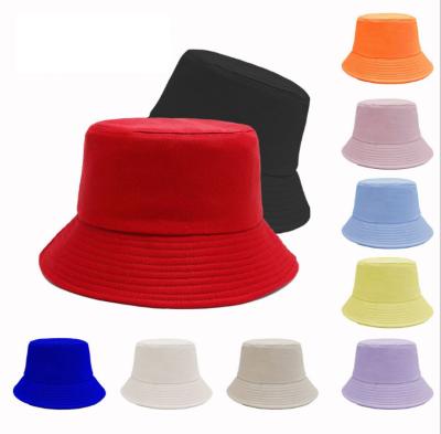 China Custom Dobby Women Wholesale Fashion Embroidery Logo Cotton Bucket Hat for sale