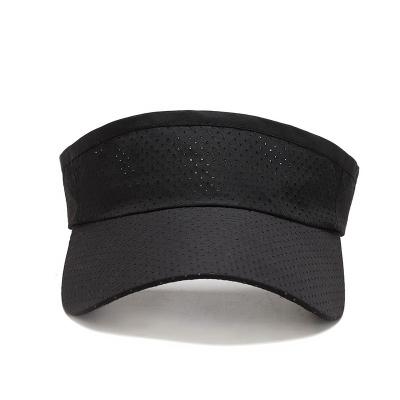 China Wholesale Barred Sport Caps Tennis Golf Sun Hat Plain Sun Visor Unisex Quick Dry Running Hat for sale