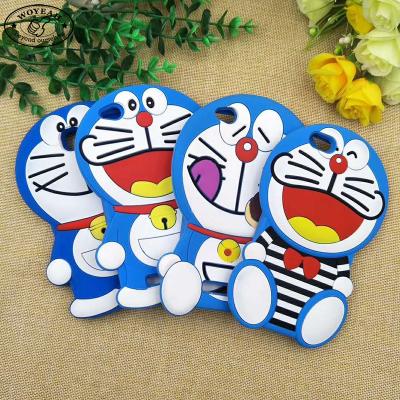 China Shockproof Protector Cover Doraemon 3D Silicone Mobile Phone Case Phone Case for sale