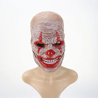 China Terrorist Design Scary Evil Zombie PVC Mask Halloween Party Bloody Mask for sale