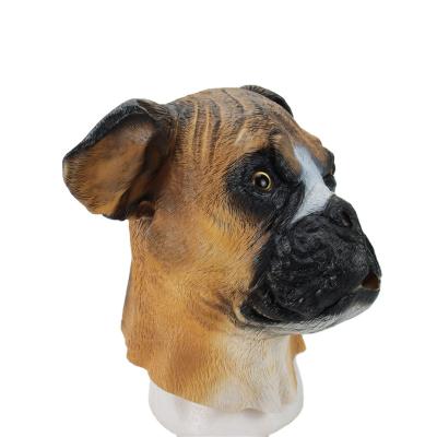 China Wholesale Party Halloween Factory Halloween Costume Reveler Dog Latex Mask for sale