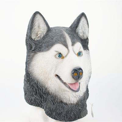 China Wholesale Hotsale Cute Dog Mask Halloween Carnival Animal Latex Mask Factory Supply for sale