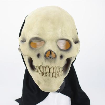 China Wholesale Hot Skeleton Latex Mask Halloween Carnival Factory Supply for sale