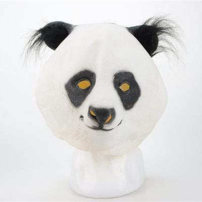 China Wholesale Latex Cute Panda Mask Halloween Carnival Main Factory Supply for sale