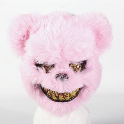 China Wholesale High Quality Eco-friendly Bloody Bear Halloween Party Mask Halloween Mask for sale