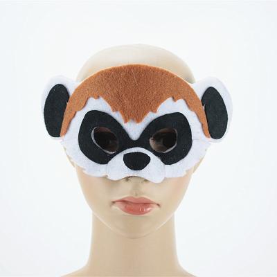 China Wholesale OEM Lesser Panda Animal Party Children Kids Pile Mask for sale