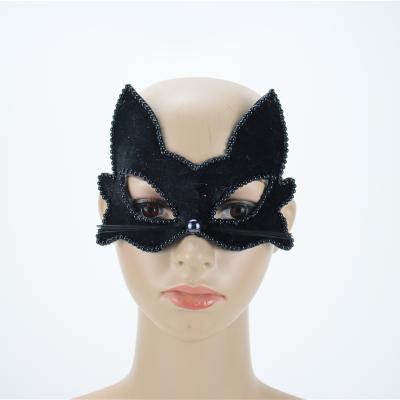 China Eco-friendly 2020 High Quality Eco-friendly Cat Face New Arrival Party Mask Animal Masquerade Face Mask for sale